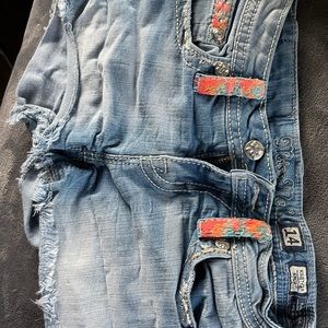 Girls size 14 Miss Me shorts